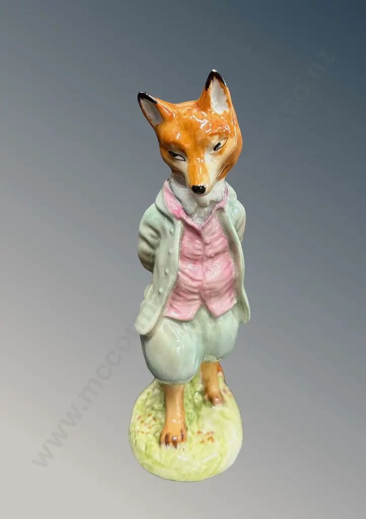 Beswick Beatrix Potter 'Foxy Whiskered Gentleman' H12cm Image 1++