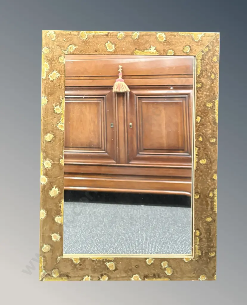 Distressed Gilt Wall Mirror, H70xW50cm Image 1++