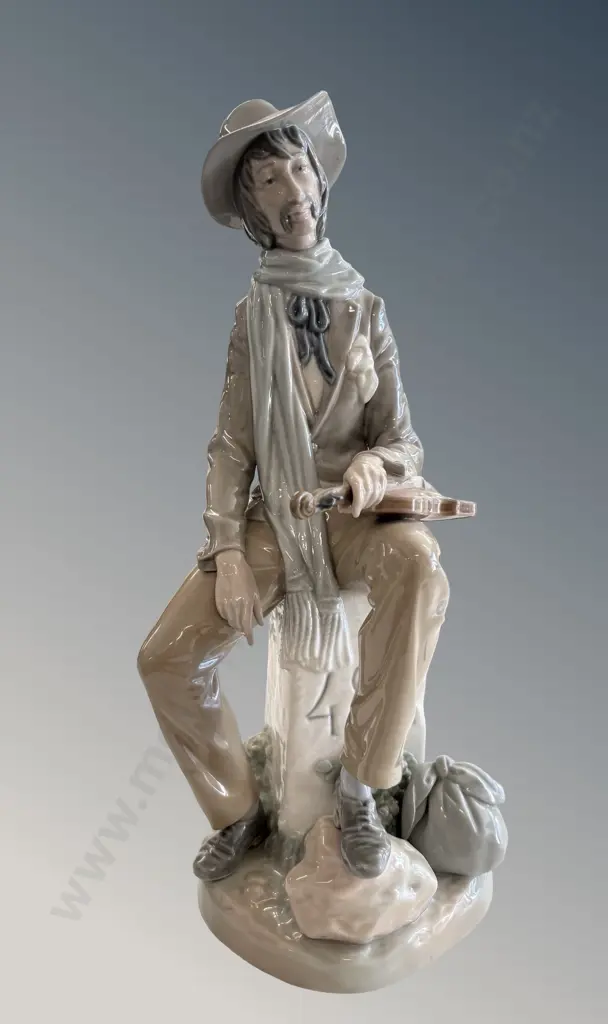Lladro Figure - Violinist H34cm Image 1++