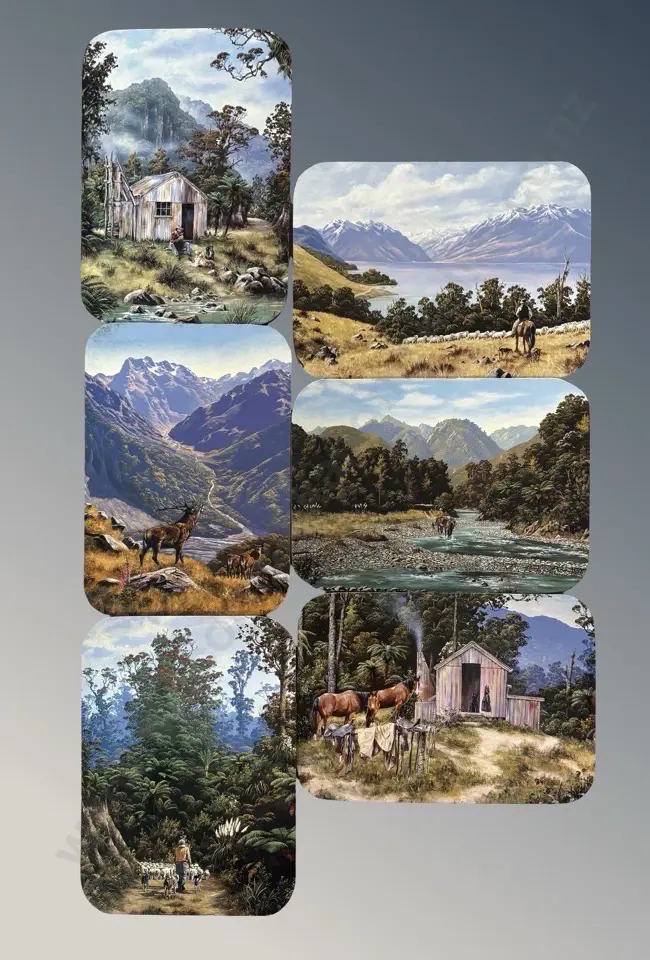 Jeanette Blackburn - Images of NZ Scenes, Wall Plaques Image 1++