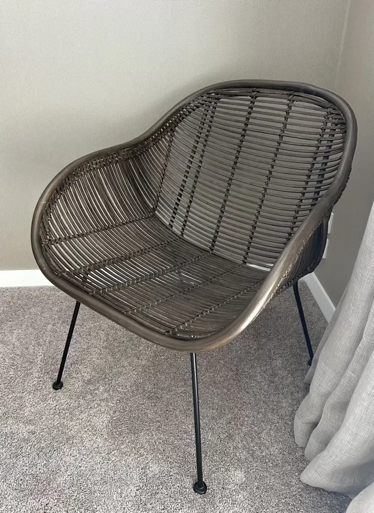 Rattan Occasional Chair Image 1++