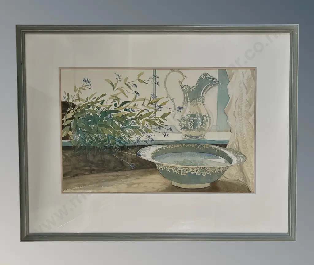 Steve James - Sunlit Window, watercolour, 340x535mm Image 1++