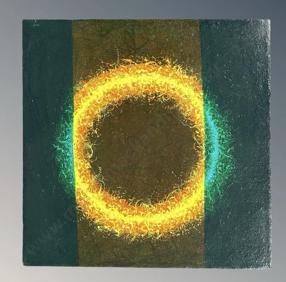 Keith Morant - Entrance II, acrylic on canvas, 310x310mm Image 1++