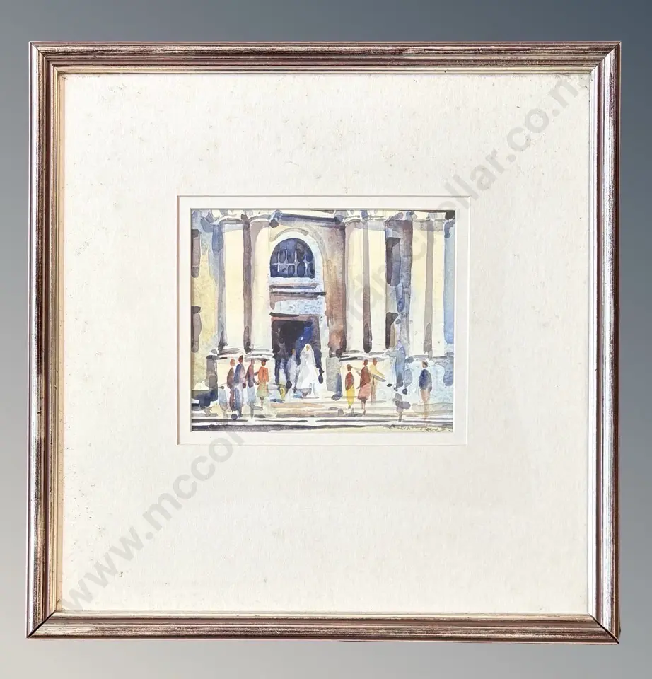 Brent Trolle - Wedding, watercolour on paper, 175x210mm Image 1++