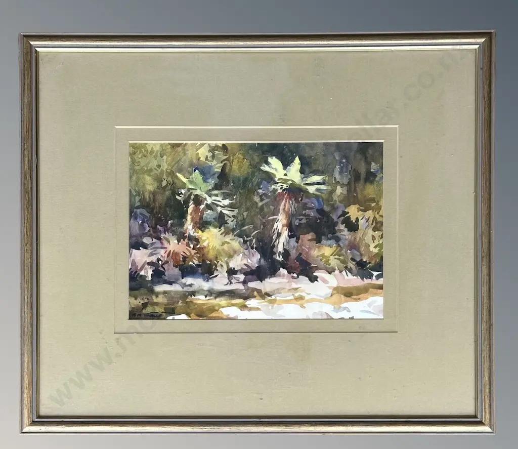 Brent Trolle - West Coast Bush, watercolour on paper, 195x280mm Image 1++