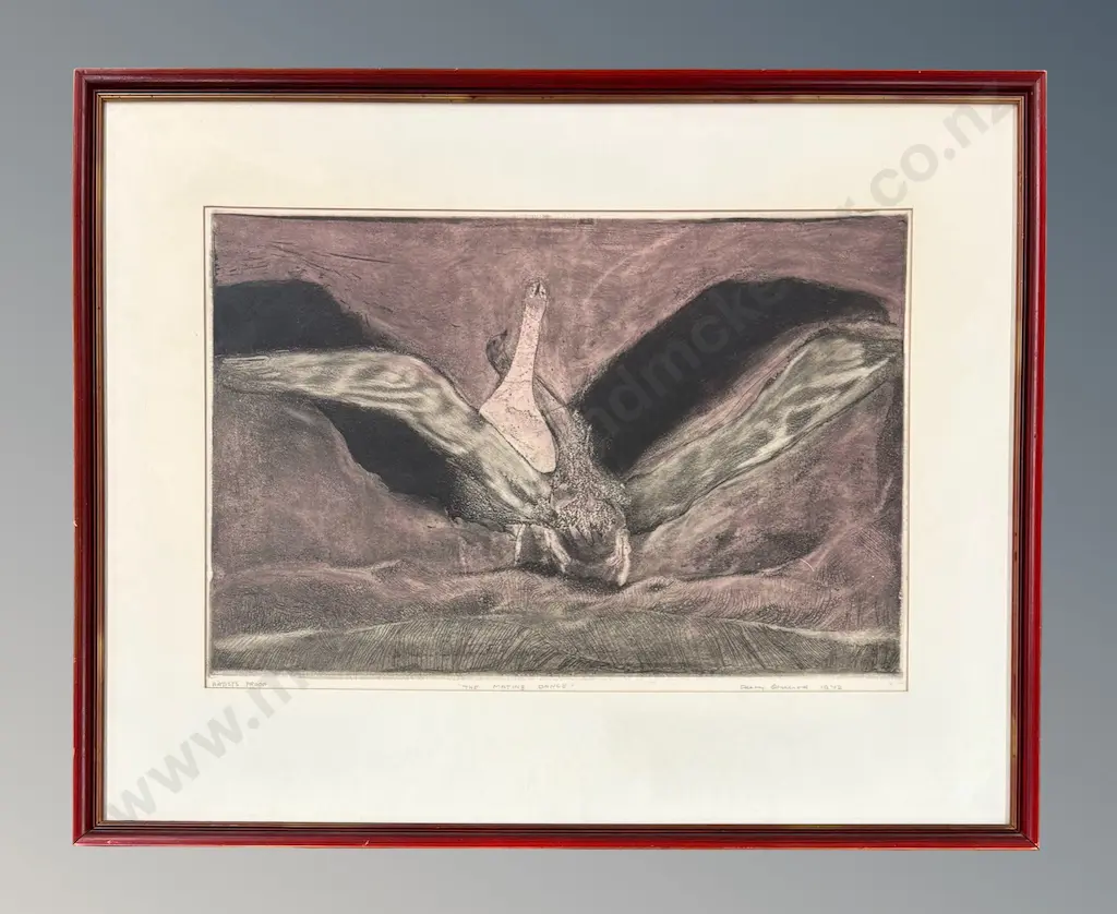 Penny Ormerod - The Mating Dance, 1972, AP, 340x500mm Image 1++
