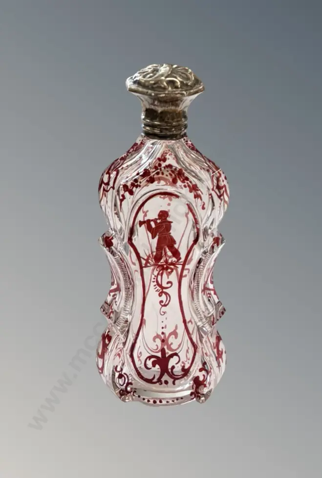 835 Silver Lidded Dressing Table Bottle Image 1++