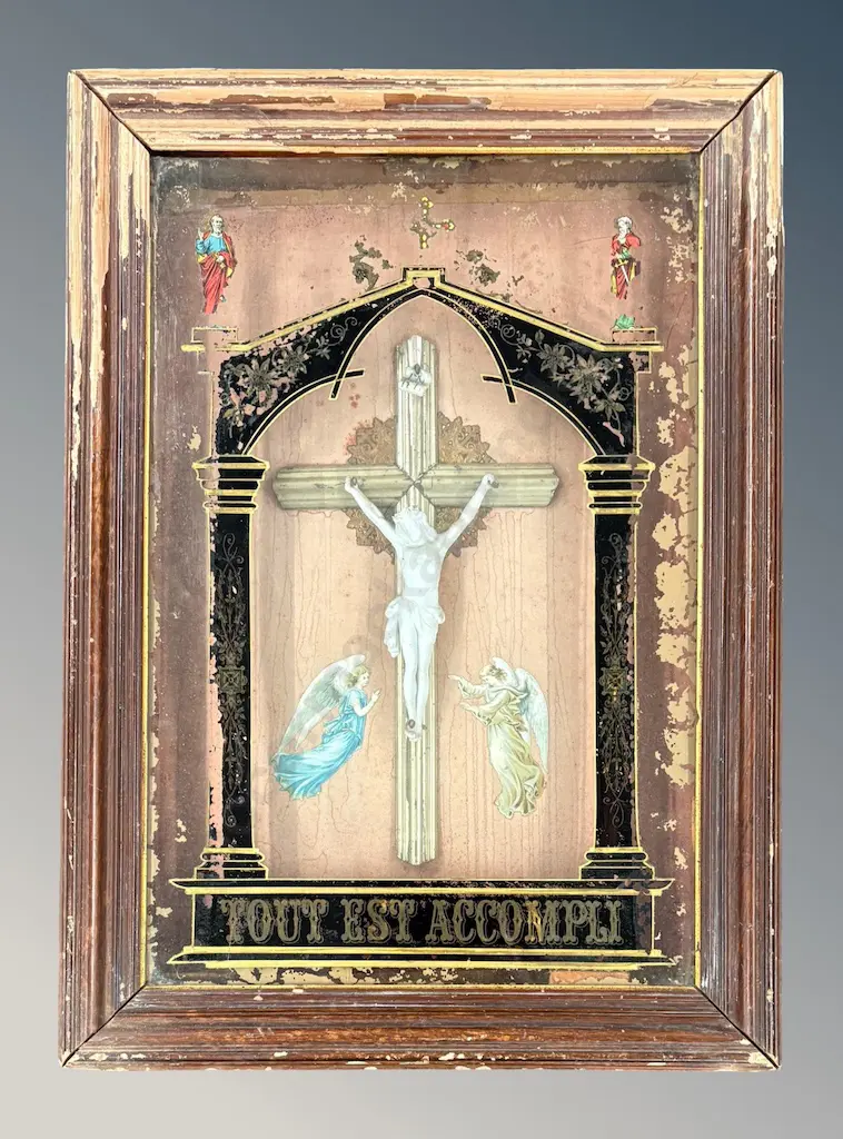 Russian Icon c1800's, 620x440mm Image 1++