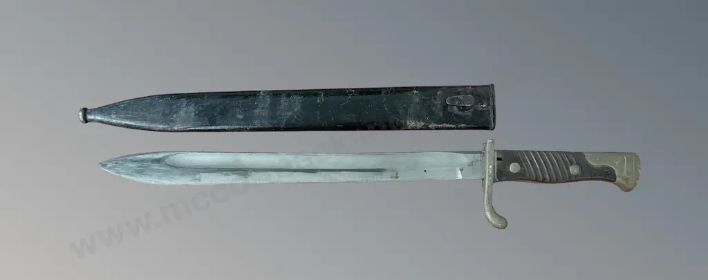 WWI German Model Bayonet with Scabbard, L52cm Image 1++