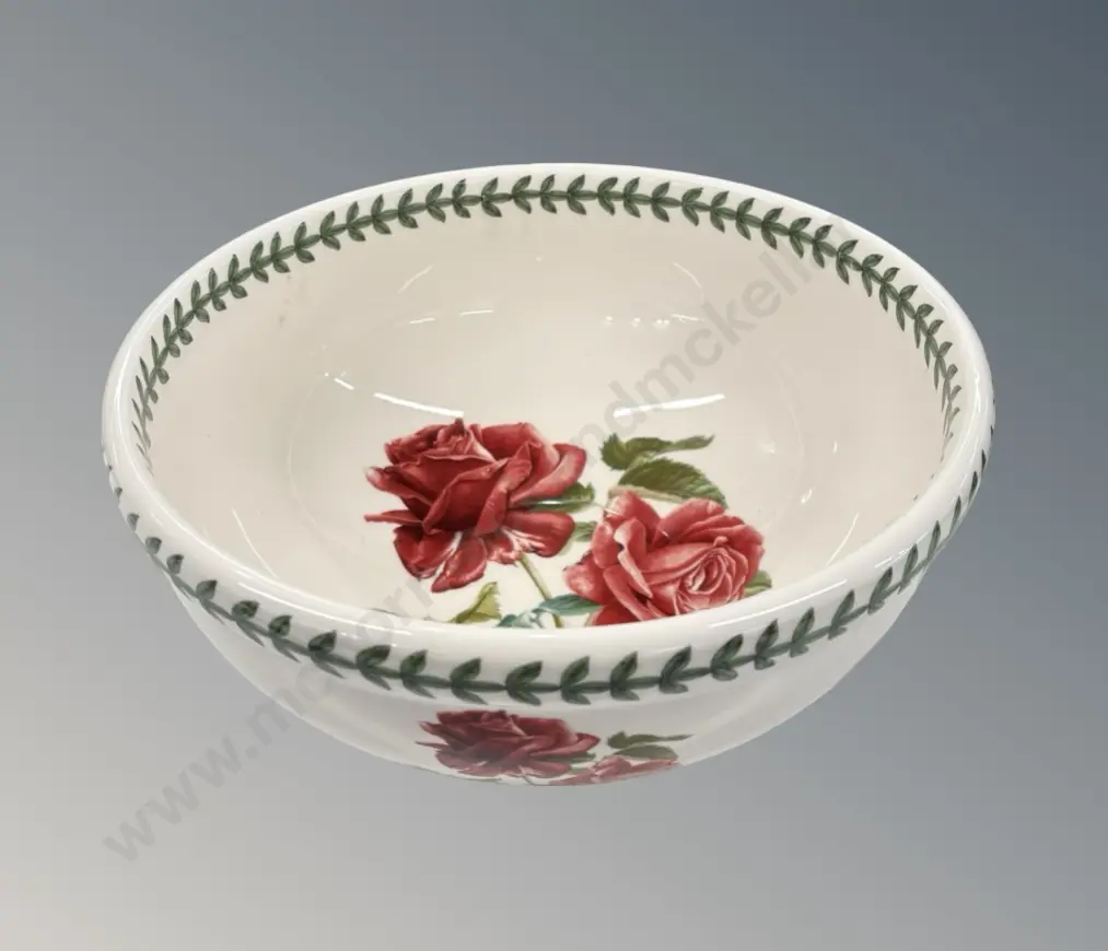 Large Portmeirion Bowl - Botanic Roses Series, Fragrant Cloud, D25cm Image 1++
