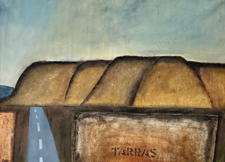Melvin Day - Tarras, oil on canvas, 830x1150mm Image 1++