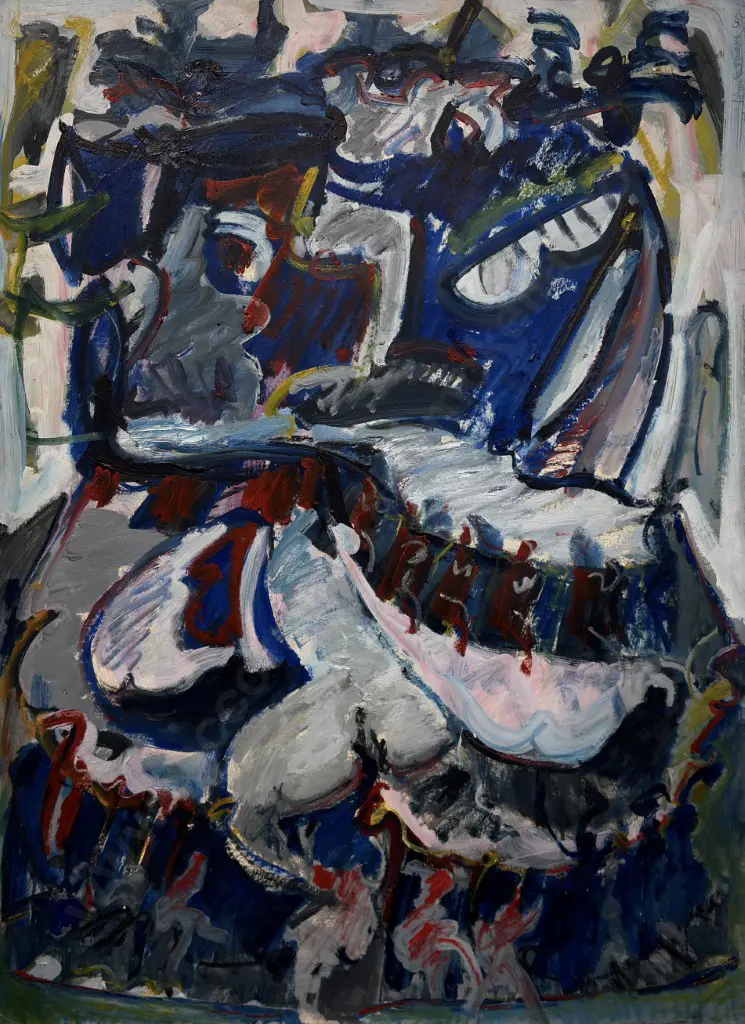 Alan Pearson - English Theatre (Covent Garden), 1985, oil on board, 1130x830mm Image 1++