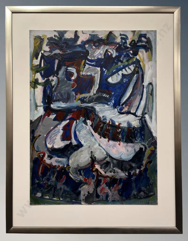 Alan Pearson - English Theatre (Covent Garden), 1985, oil on board, 1130x830mm Image 1++