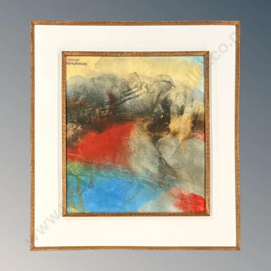 Louise Henderson - untitled, watercolour on paper 395x350mm Image 1++