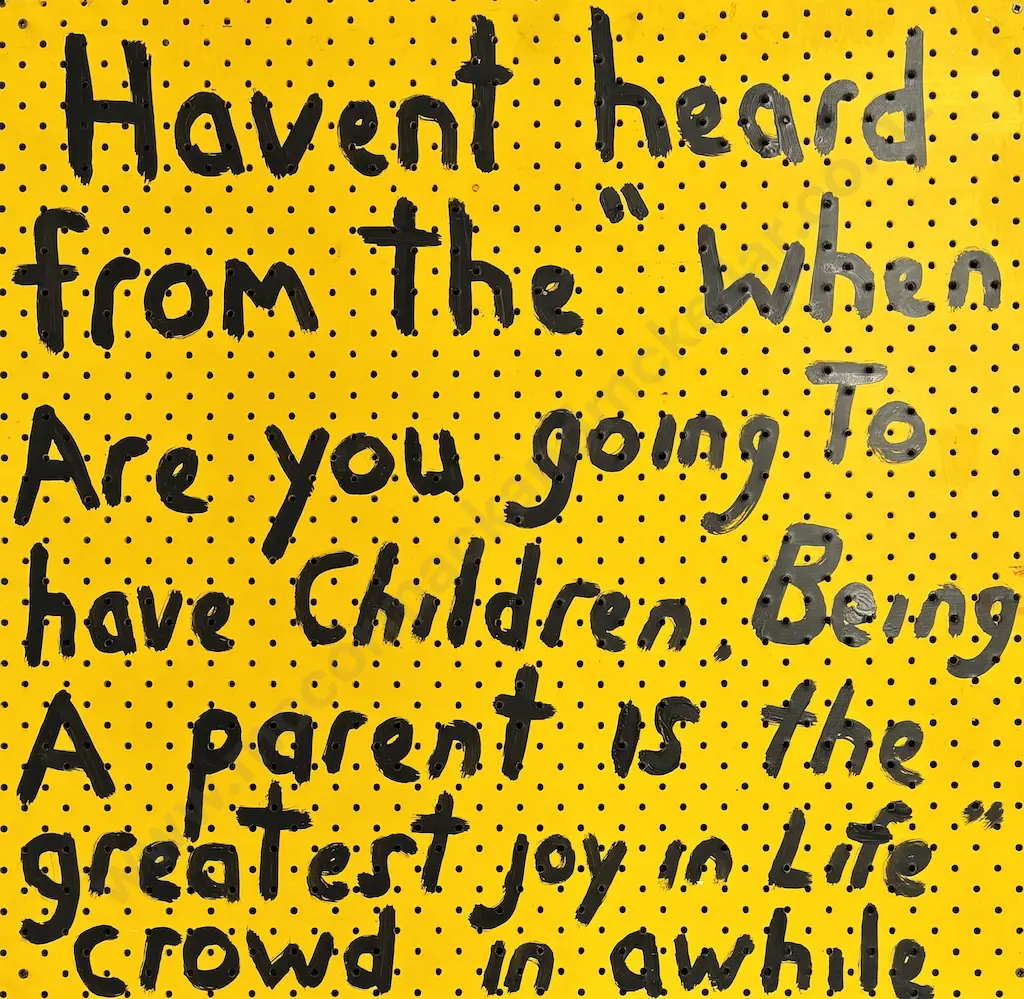Richard Lewer - Haven’t heard from the “when are you going to have children, being a parent is the greatest joy in life” Image 1++