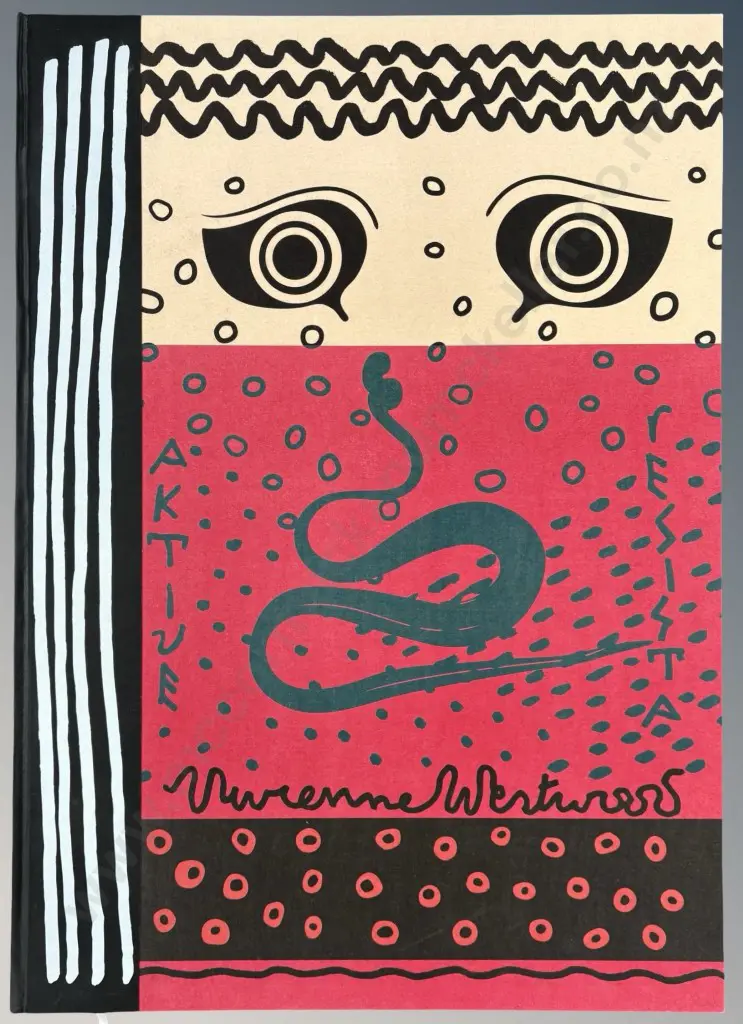 Vivienne Westwood - Active Resistance to Propaganda, 'Greek Eyes' Book published by Opus, London 2008, Image 1++
