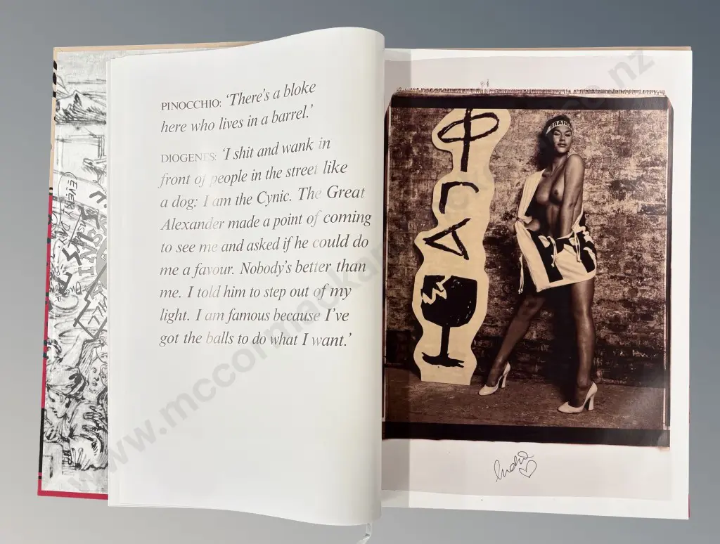Vivienne Westwood - Active Resistance to Propaganda, 'Greek Eyes' Book published by Opus, London 2008, Image 1++