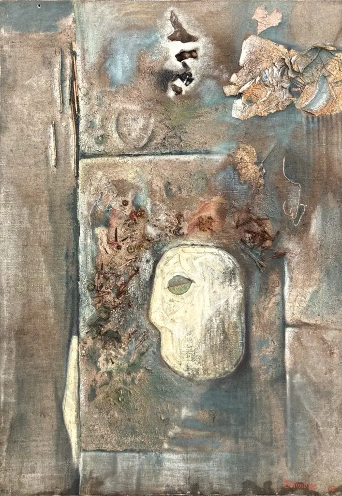 Edward Bullmore - Untitled, mixed media on canvas, AF 1040x735mm Image 1++