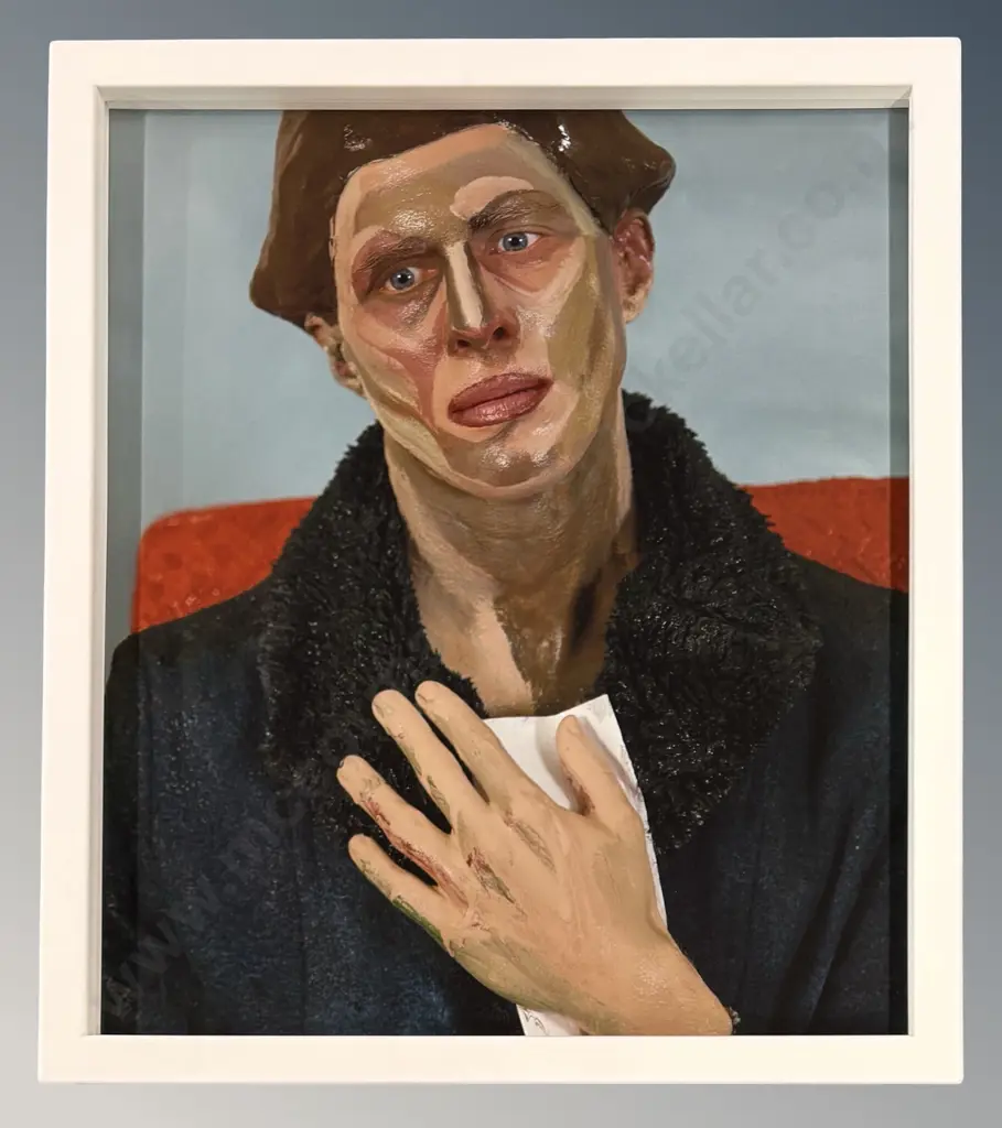 Julia Holden - The Spanish Woman, Jack Mitchell - Anyon, After Edith Collier, 2019, edition 2/2 work on paper, 640x550mm Image 1++
