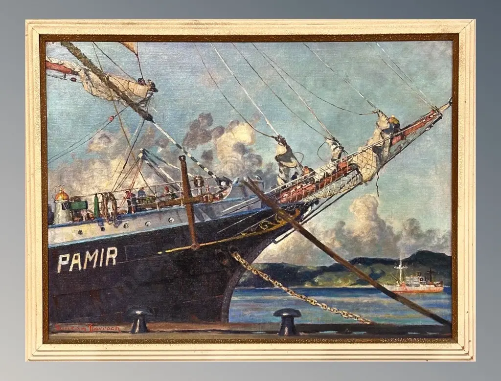 Duncan Darroch - Pamir, oil on board, 450x610mm Image 1++