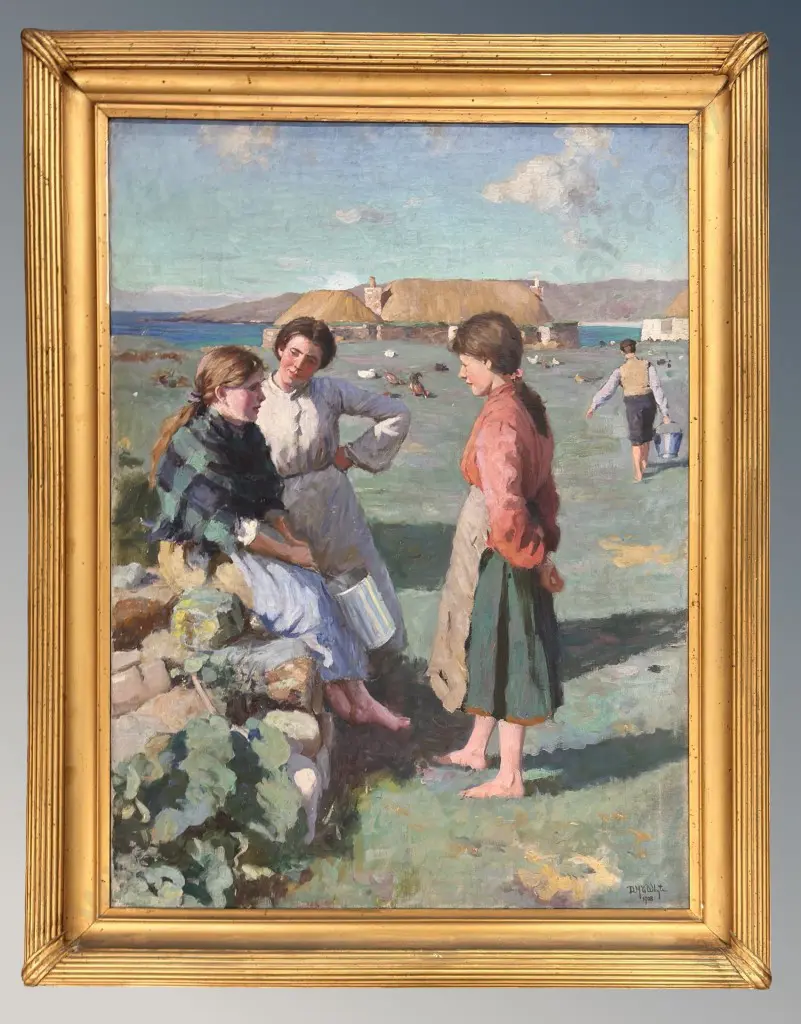 Duncan MacGregor Whyte - Untitled, 1908, oil on canvas, 1060x780mm Image 1++