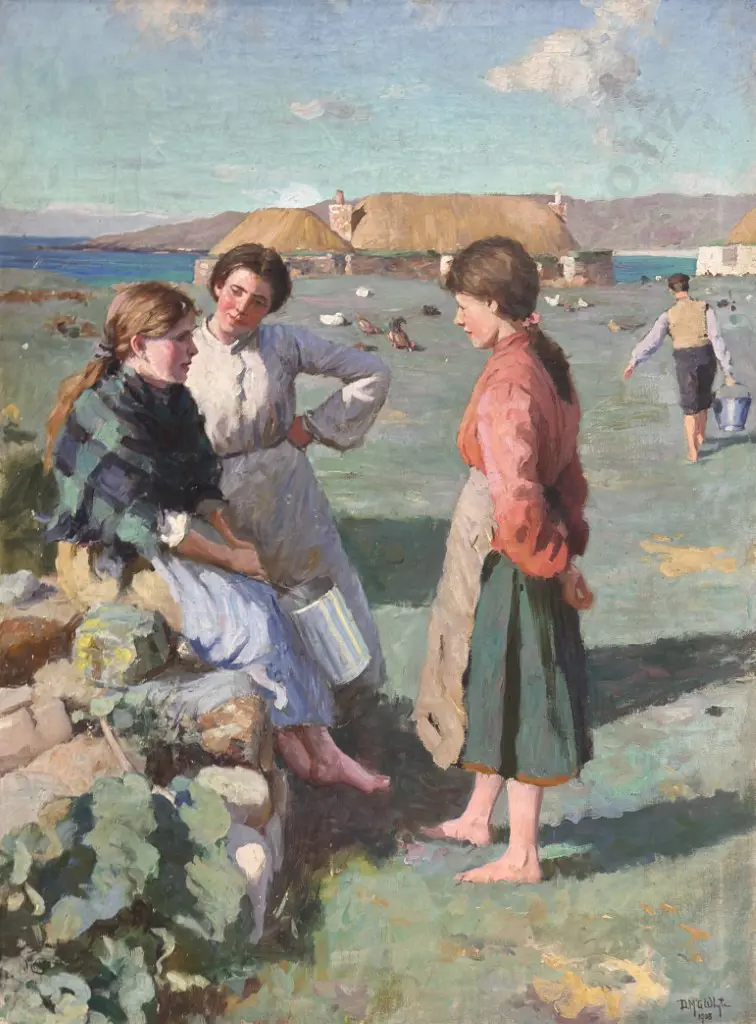 Duncan MacGregor Whyte - Untitled, 1908, oil on canvas, 1060x780mm Image 1++