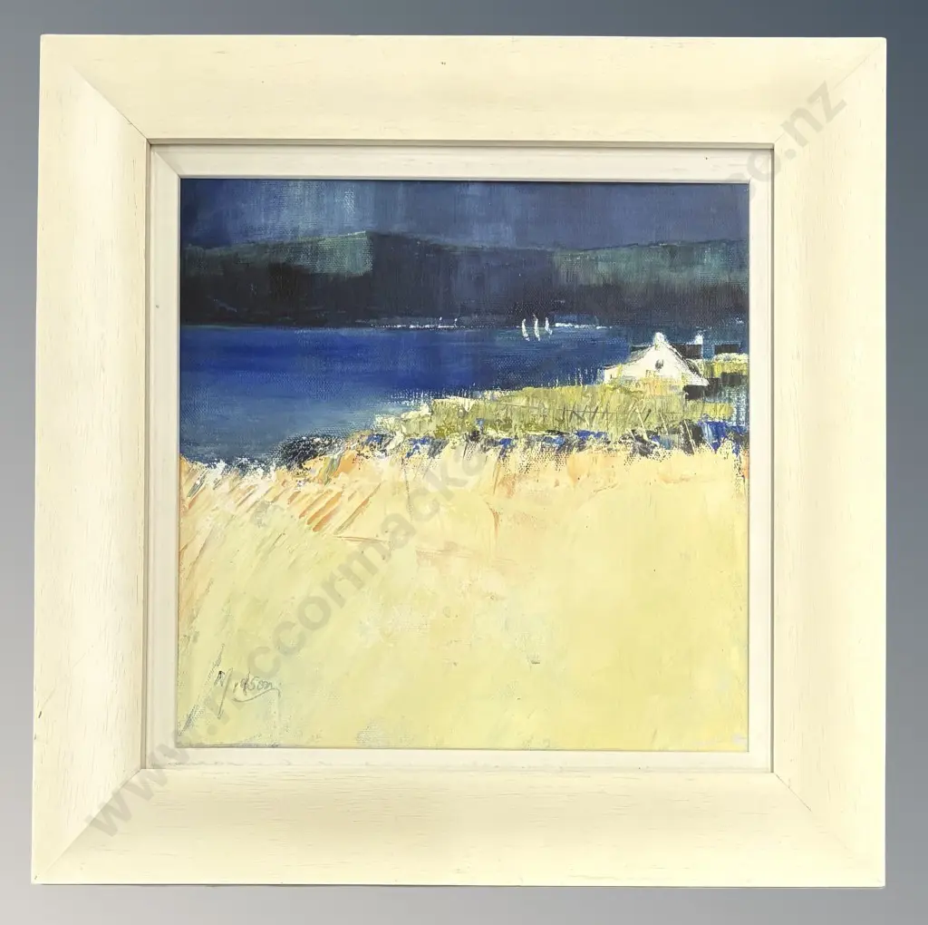 Alison Midson - Kintyre View, oil on paper, 290x200mm Image 1++