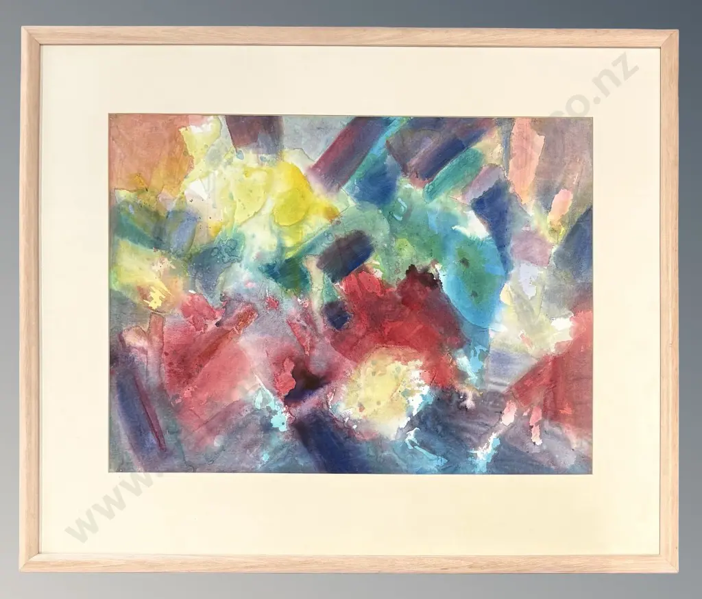 Elizabeth Kay - Soft Lights and Sweet Music, watercolour on paper 520x700mm Image 1++