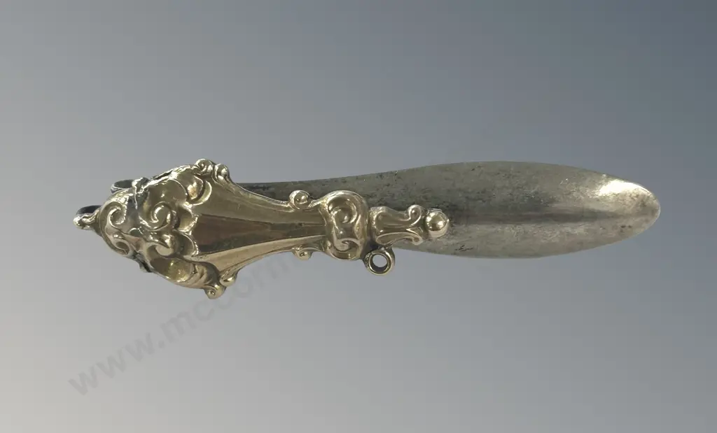 Gold Plate and Silver Book Mark Image 1++