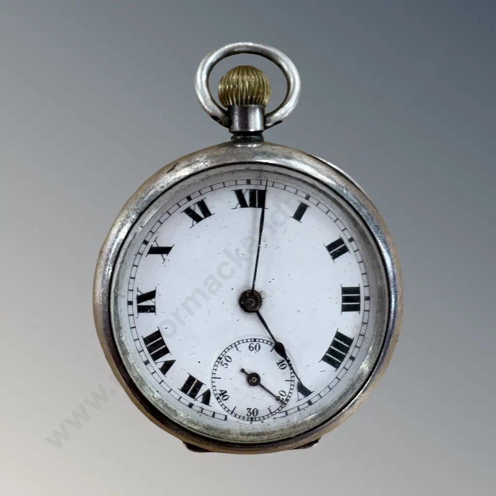 Sterling Silver Rolex Pocket Watch TW33gms Image 1++