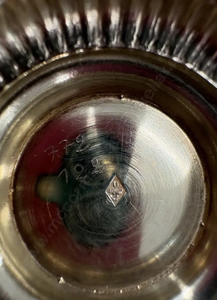 French Gilt .950 Silver Beaker, Odiot Paris Mark TW126gms (see photo of mark) Image 1++