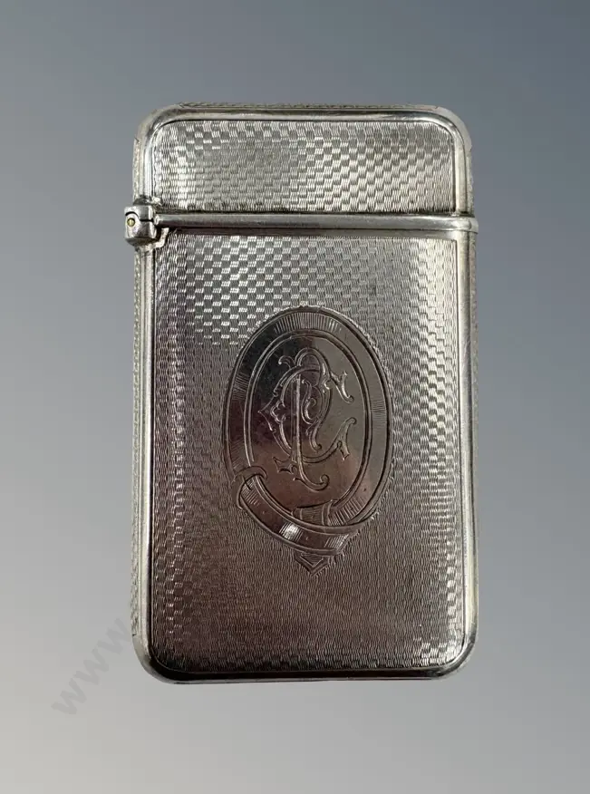 .950 Silver Vesta Case TW51gms (see photo of mark) Image 1++