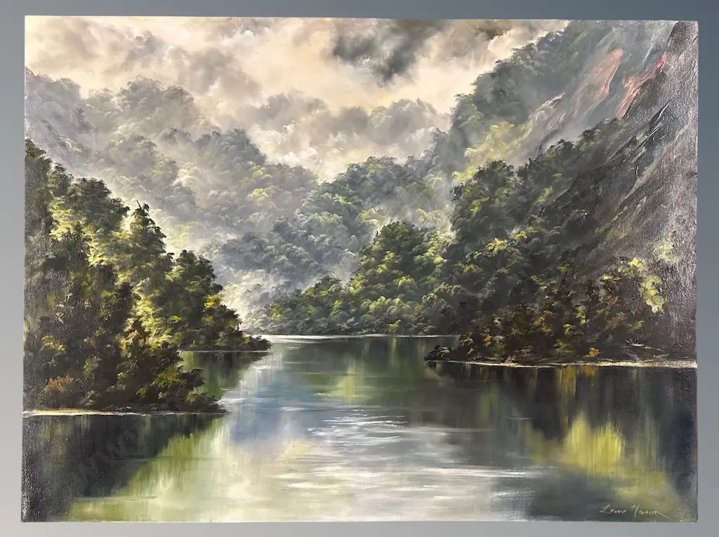 Leonie Mason - Tranquility, oil on canvas, 750x1000mm Image 1++