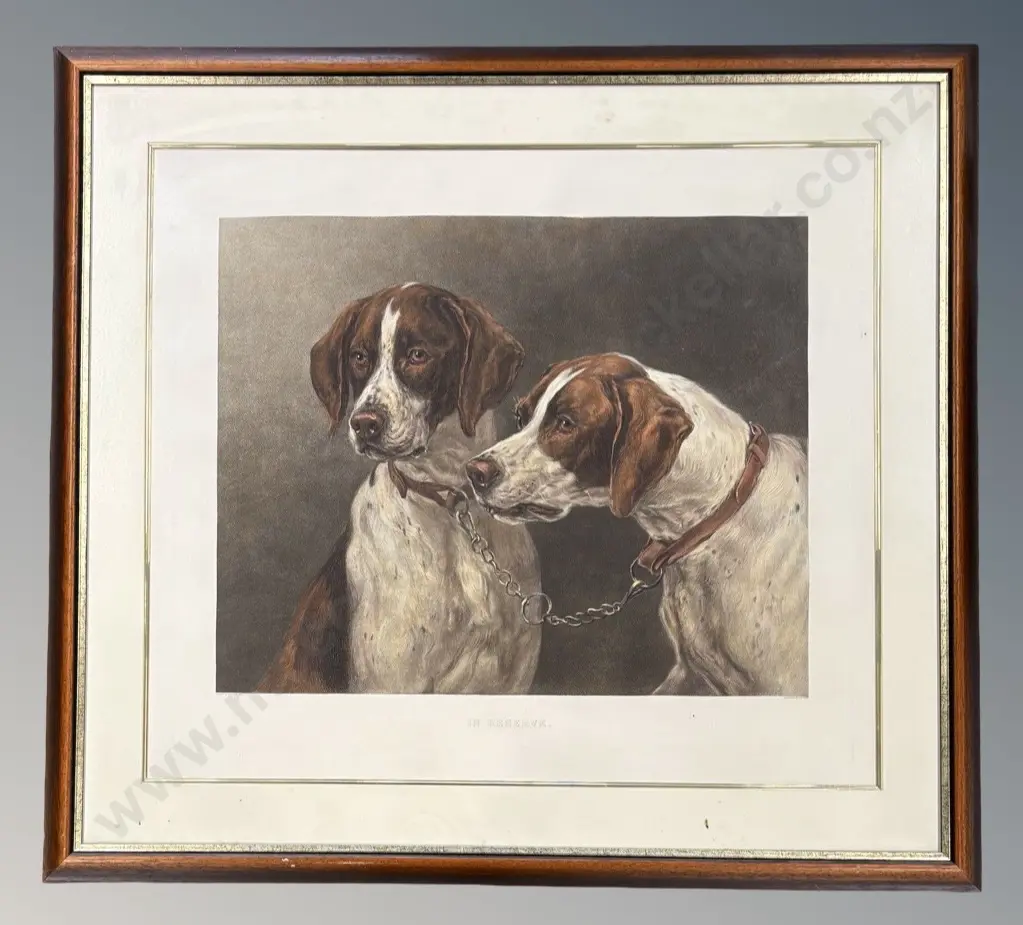 Heywood Hardy - In Reserve, engraving on paper, 650x750mm Image 1++