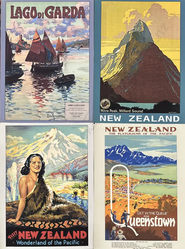 Collection of New Zealand Advertising Posters Image 1++