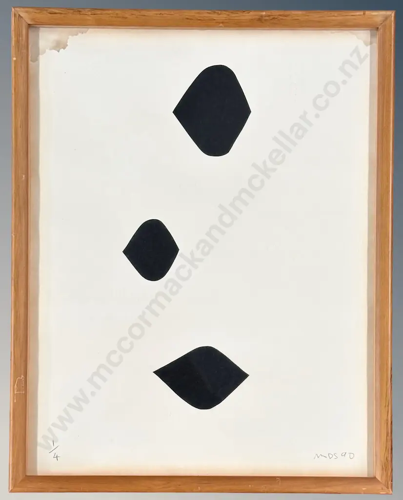 Michael Smither, Untitled, work on paper, 1/4, 1990, 625x485mm AF watermarks Image 1++