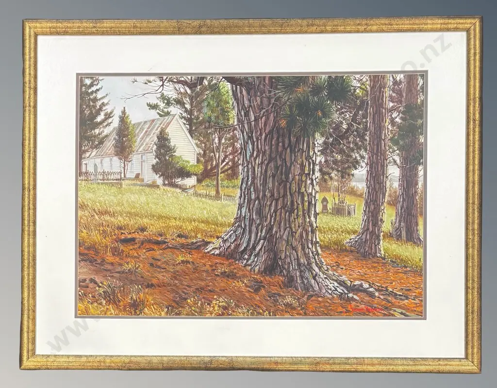 Graham Braddock - Essence of the Good Old Days, oil on paper, 420x600mm Image 1++