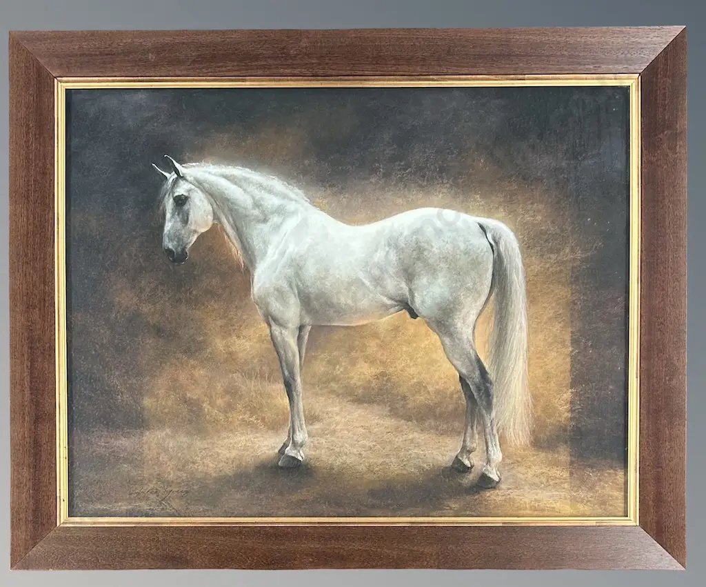 Julie Rose Greig - Sultan, pastel on paper, 670x880mm Image 1++