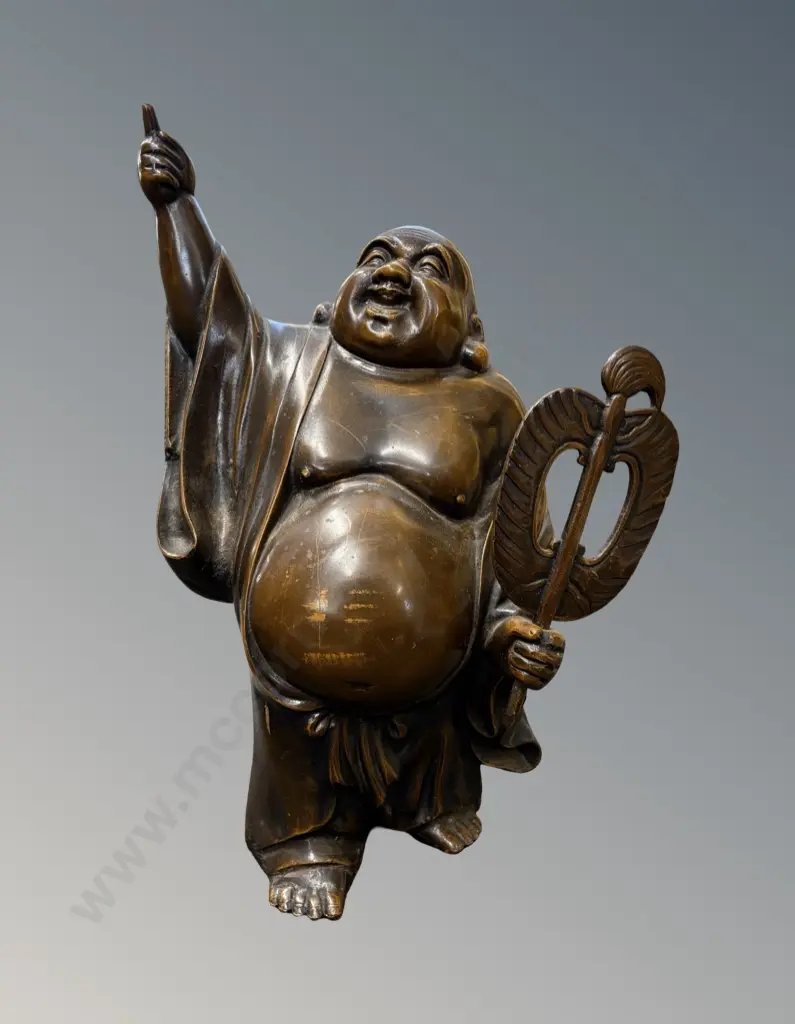 Large Bronze Buddha, H47cm Image 1++