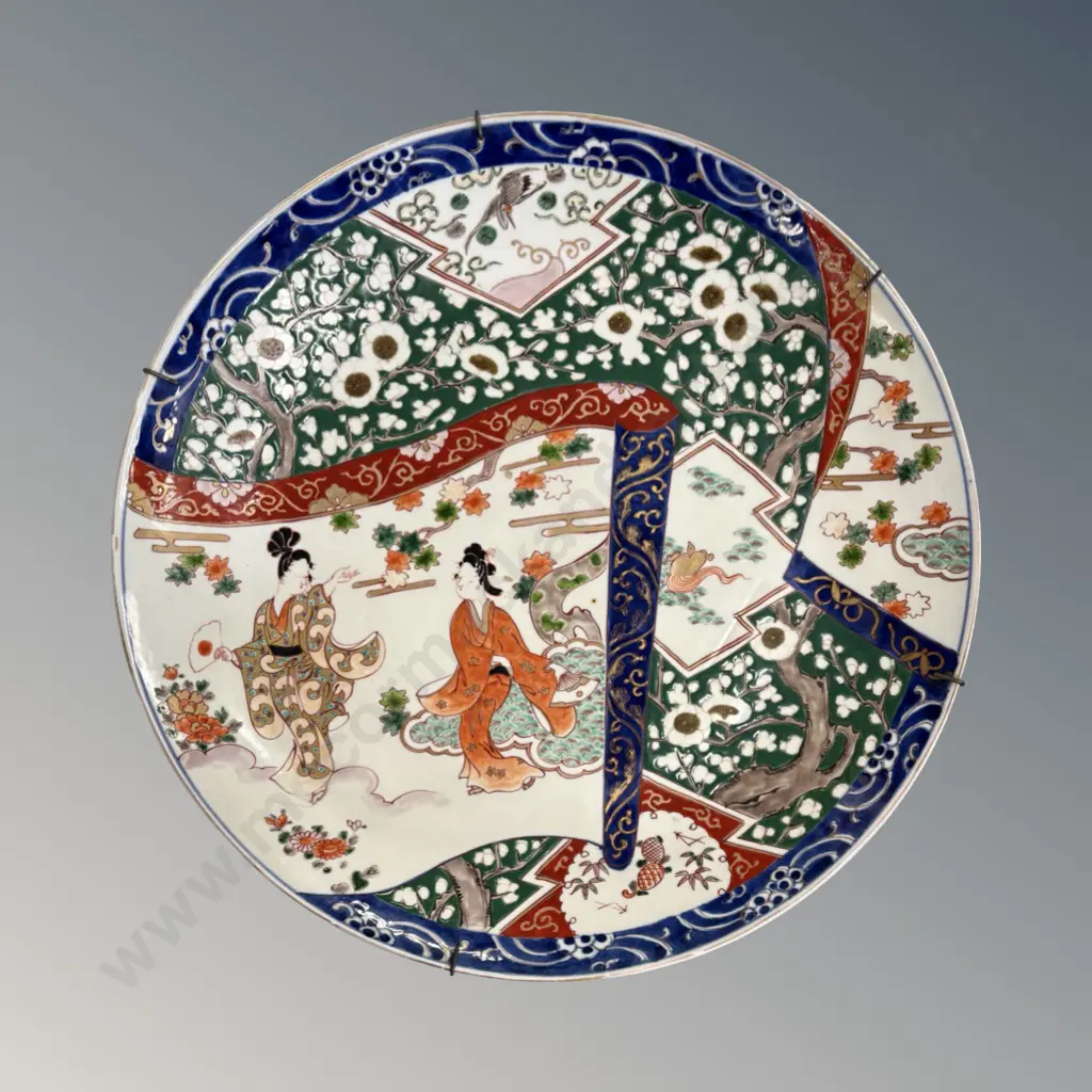Japanese Imari Charger, Dia46cm Image 1++