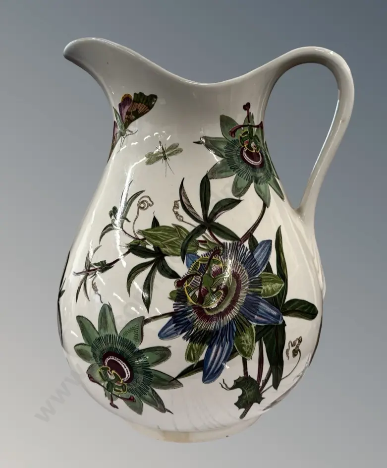 Large Portmeirion Pitcher, Botanic Garden Series H26cm Image 1++