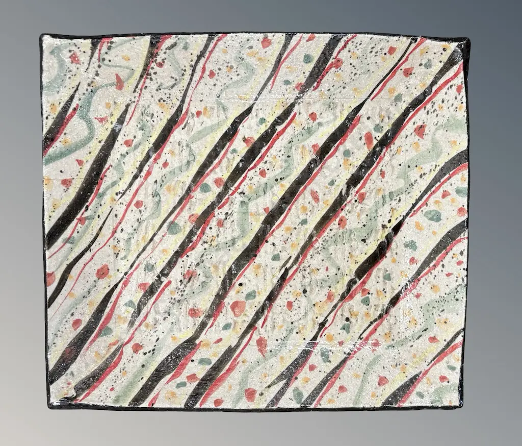 Margaret Riley Pottery Dish, L26xW23cm Image 1++