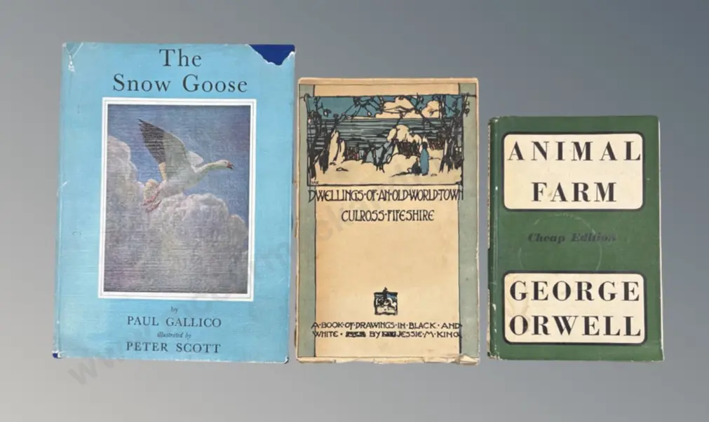 The Snow Goose, Animal Farm and Dwellings of an Old World Town Image 1++