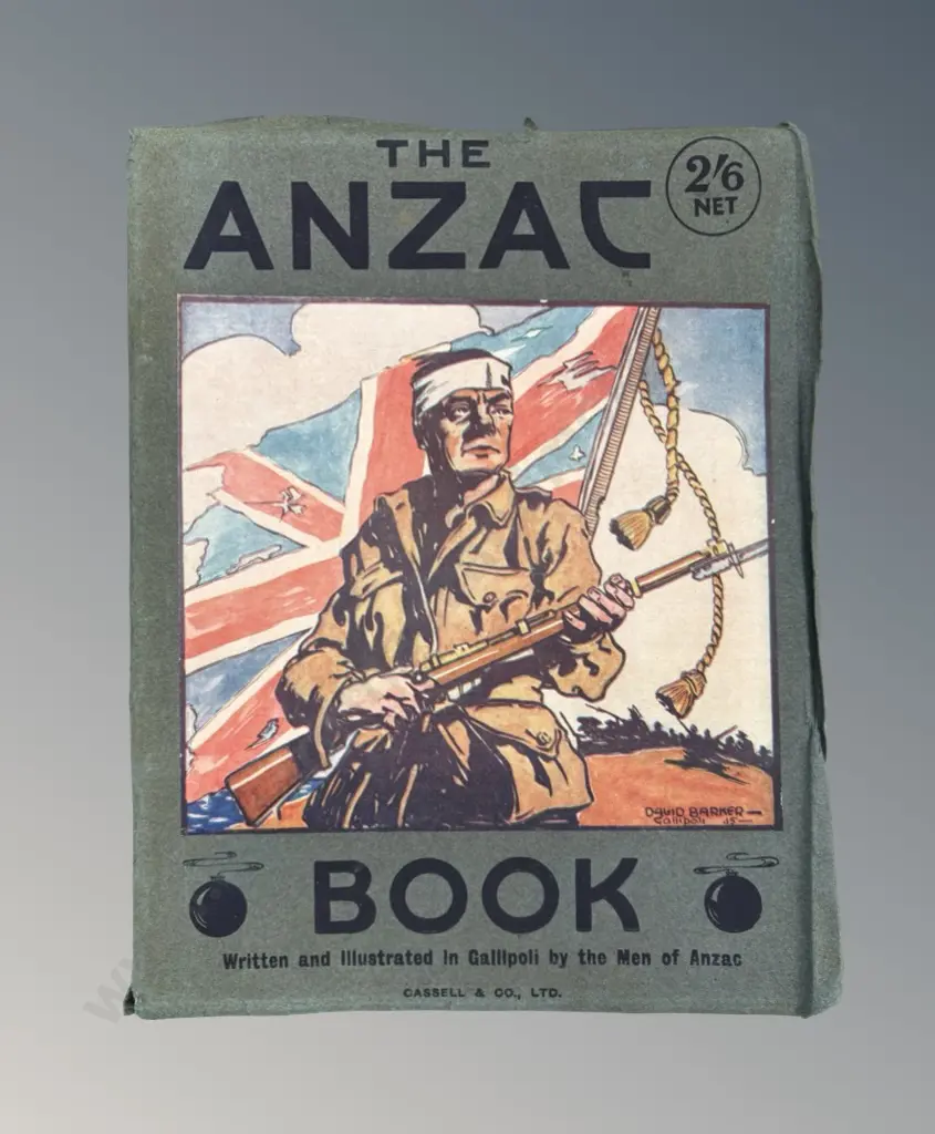 The Anzac Book written and illustrated in Gallipoli by the Men of Anzac Image 1++