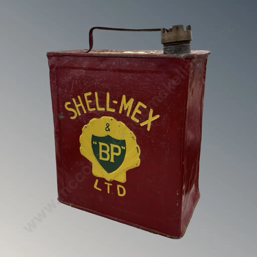 Shell-Mex & BP Ltd Petrol Can Image 1++