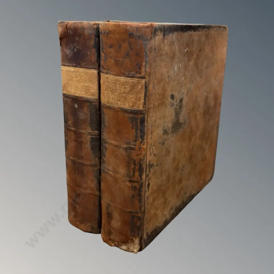 Leather Holy Bible, 1789, Volume I and II Image 1++