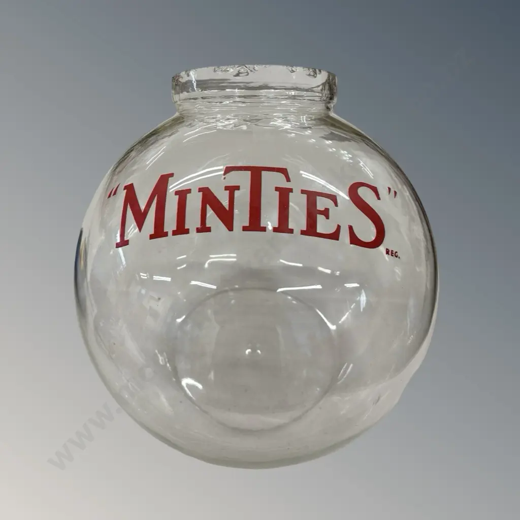 Minties Glass Confectionary Jar H25cm, AF chips to rim Image 1++