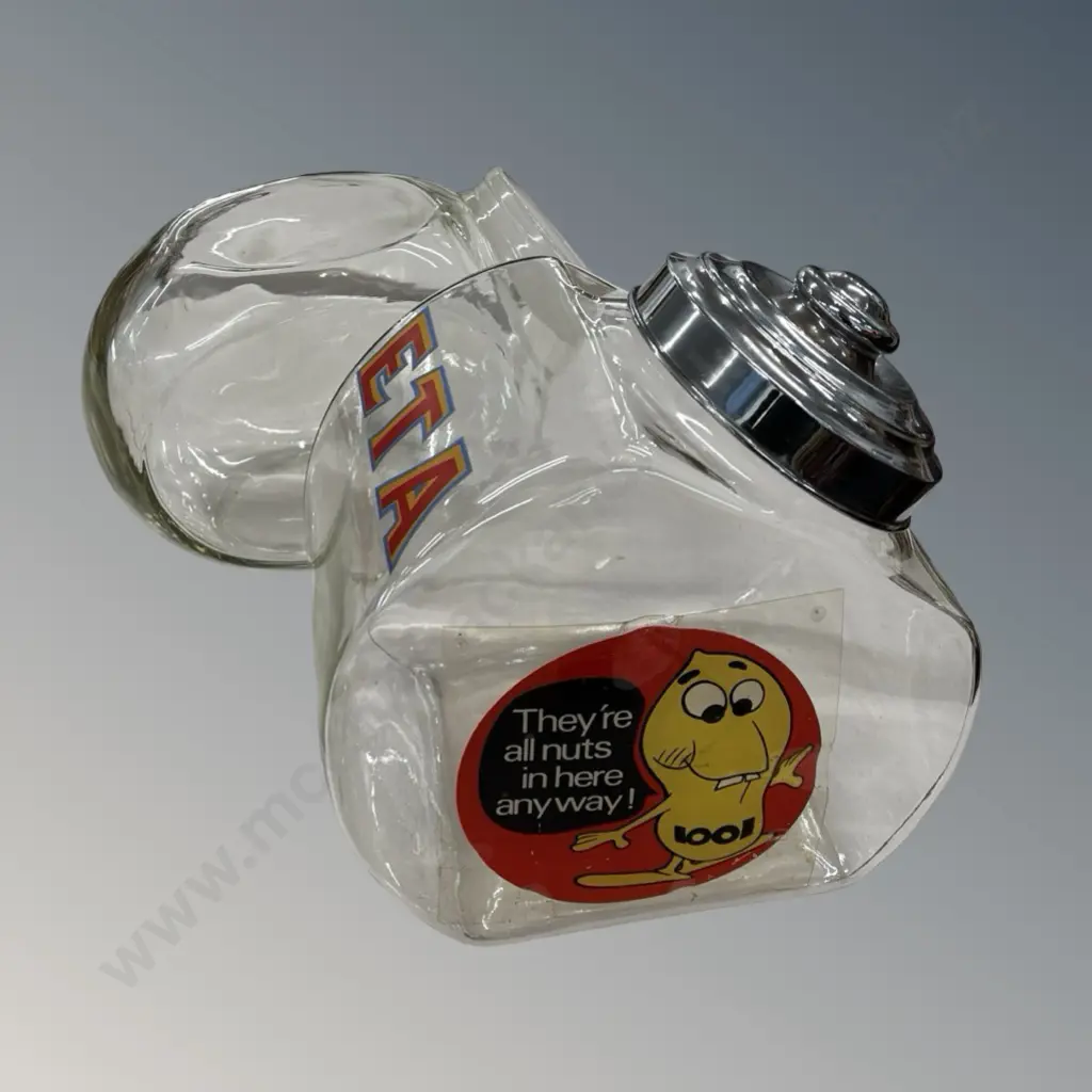 ETA Nuts Glass Jar and one other H19-22cm Image 1++