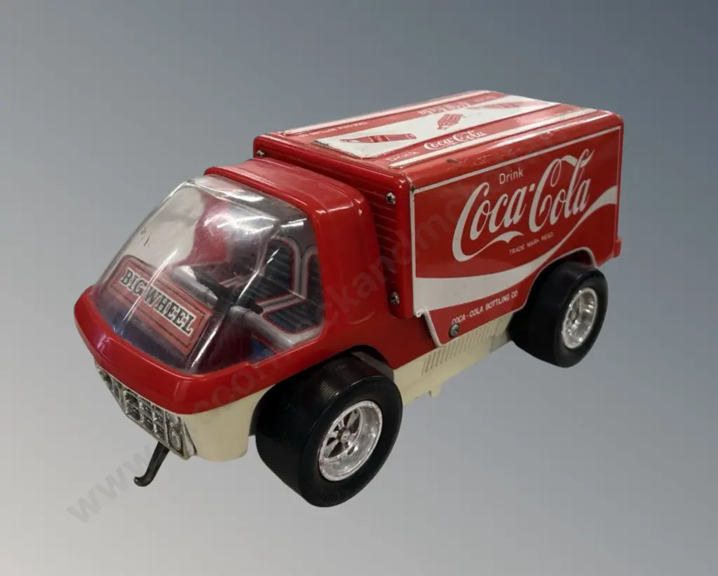 Coca-Cola Japanese Big Wheel Van L25cm Image 1++