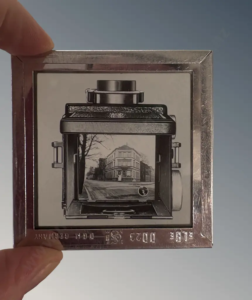 Boxed Glass Negatives including pivotal moment from the historic 1953 Mount Everest Expedition Image 1++